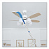Flexible Wand Duster with Microfiber and Chenille Sleeve and 6 ft Telescopic Pole (GRI1756F)