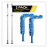 Flexible Wand Duster with Microfiber and Chenille Sleeve and 6 ft Telescopic Pole, 2/Kit (GRI1756F2PK)