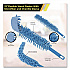 Flexible Wand Duster with Microfiber and Chenille Sleeve, 22