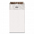 30 Gallon Corrugated Cardboard Trash Can and Recycling Container, White, 4/Carton (GRI52030G4)