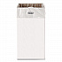40 Gallon Corrugated Cardboard Trash Can and Recycling Container, White, 10/Carton (GRI52040G10)