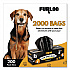 Commercial Grade Dog Waste Station Refill Bags, Open-Face, 8