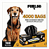 Commercial Grade Dog Waste Station Refill Bags, Open-Face, 8