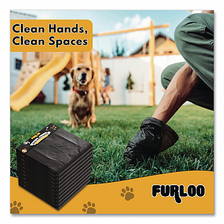 Pet Waste Station Header Heavy-Duty Leak-Resistant Dog Waste Refill Bags, Open-Face, 8.5