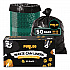 13-Gallon Heavy Duty Dog Waste Station Can Liners, Open-Face, 13 Gallons, 26