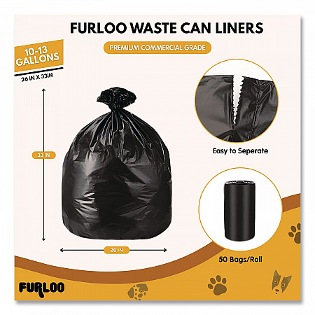 Pet Waste Station Starter Kit with Roll Bag Dispenser, Bags and Liners, 11.5 gal, Top Door, Green (FLO1RSGB)