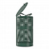 13 Gallon Heavy-Duty Outdoor Pet Waste Trash Can with Lid, Top Door, Green (FLO1TG)