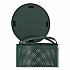 13 Gallon Heavy-Duty Outdoor Pet Waste Trash Can with Lid, Top Door, Green (FLO1TG)