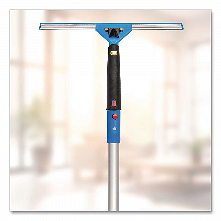 Pro Window Washing Kit with Swivel Squeegee and 6 ft Telescopic Pole, 14