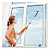 Pro Window Washing Kit with Swivel Squeegee and 6 ft Telescopic Pole, 18
