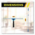 Pro Window Washing Kit with Swivel Squeegee and 6 ft Telescopic Pole, 18