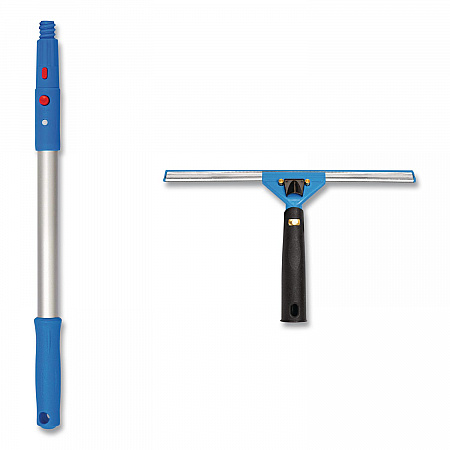 Pro Window Washing Kit with Swivel Window Squeegee and 20
