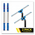 Pro Window Washing Kit with Swivel Window Squeegee and 20