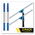 Pro Window Washing Kit with Swivel Window Squeegee and 20