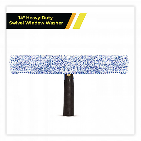Heavy-Duty Swivel Window Washer, 14