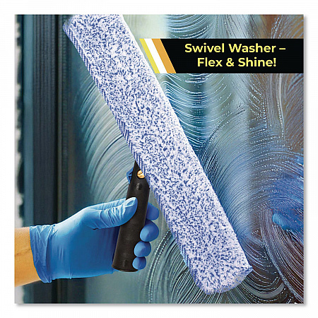 Heavy-Duty Swivel Window Washer, 18