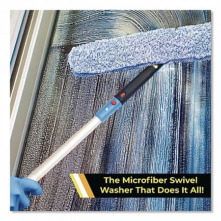 Heavy-Duty Swivel Window Washer, 18