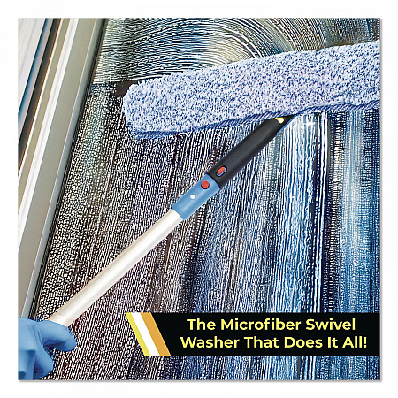 Heavy-Duty Swivel Window Washer, 18