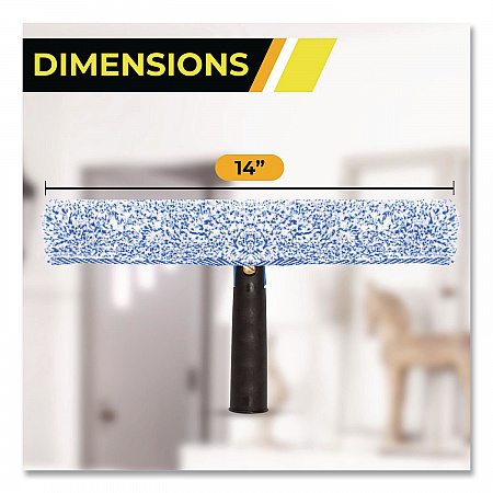 Swivel Window Washing Kit with Squeegee and Washer, 14