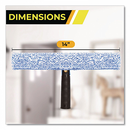 Swivel Window Washing Kit with Squeegee and Washer, 14