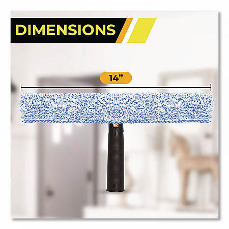 Swivel Window Washing Kit with Squeegee and Washer, 14