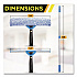 Pro Window Washing Kit with Squeegee, Washer and 6 ft Telescopic Pole, 14