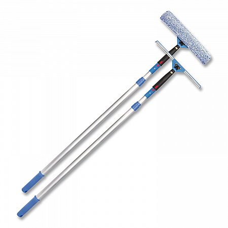 Pro Window Washing Kit with Squeegee, Washer and 6 ft Telescopic Pole, 14