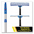 Pro Window Washing Kit with Squeegee, Washer and 6 ft Telescopic Pole, 14