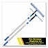 Pro Window Washing Kit with Squeegee, Washer and 6 ft Telescopic Pole, 18