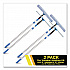 Pro Window Washing Kit with Squeegee, Washer and 6 ft Telescopic Pole, 18