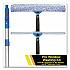 Pro Window Washing Kit with Squeegee, Washer and 6 ft Telescopic Pole, 18