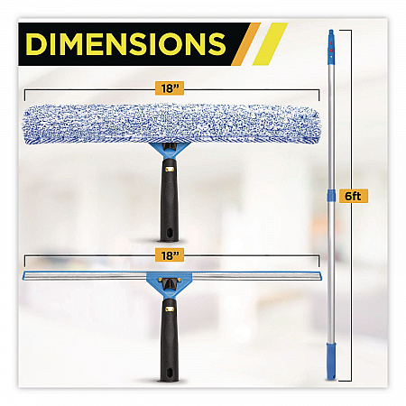 Pro Window Washing Kit with 14