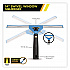 Pro Window Washing Kit with Squeegee, Washer and 20