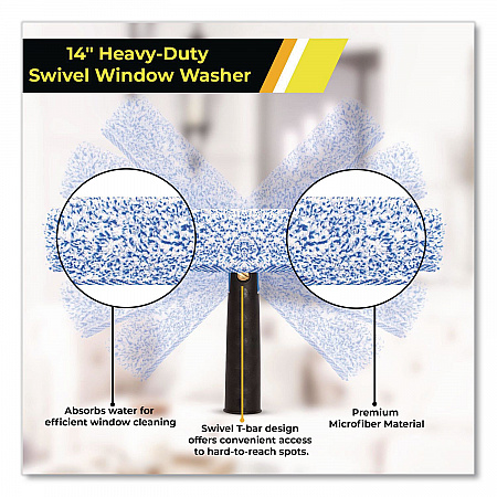 Pro Window Washing Kit with Squeegee, Washer and 20