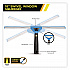 Pro Window Washing Kit with Squeegee, Washer and 20