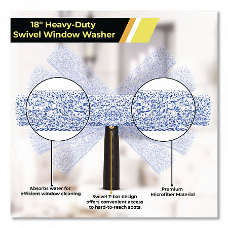 Pro Window Washing Kit with Squeegee, Washer and 20
