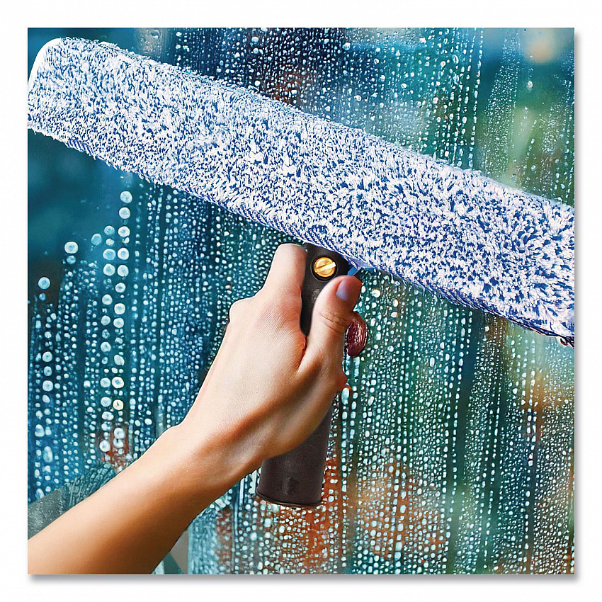 Pro Window Washing Kit with Squeegee, Washer and 20" Pole, 18" Blade, 3/Kit (GRI138183PK)