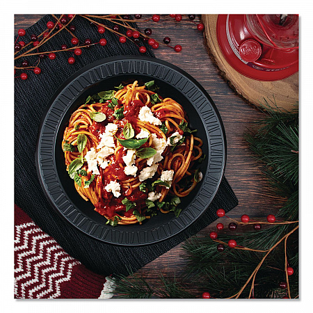 Quiet Classic Laminated Foam Dinnerware, Plate, 10.25