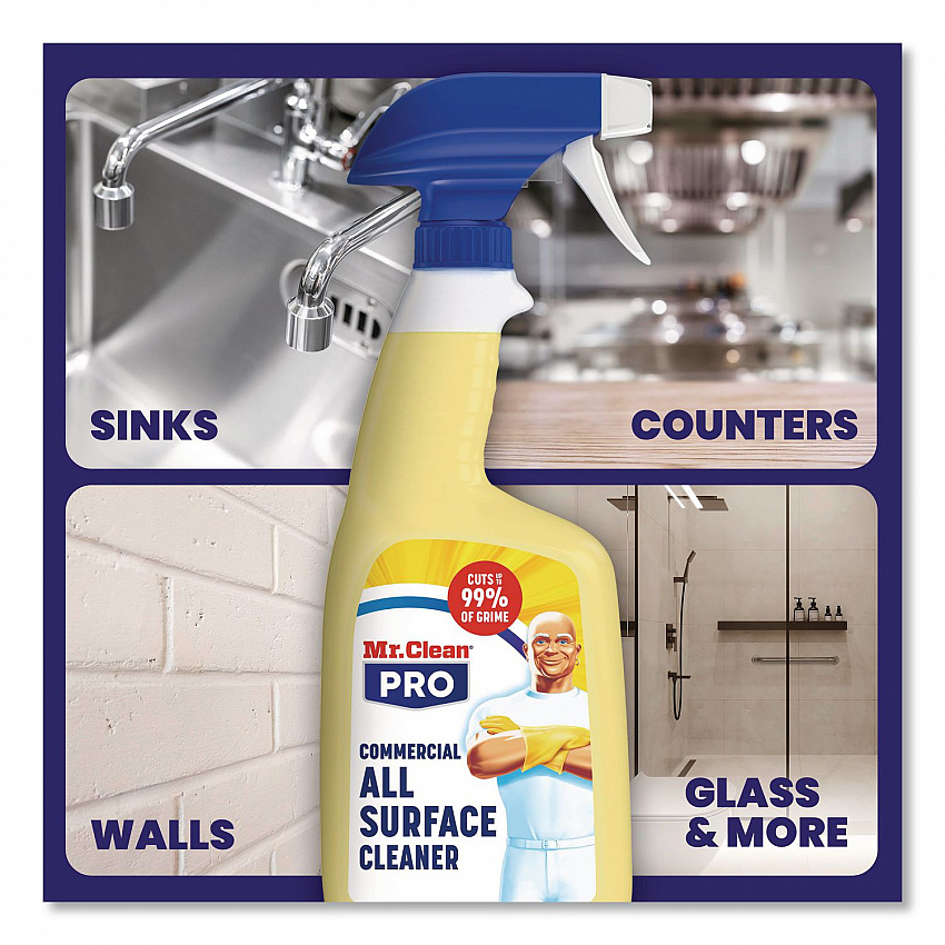 Commercial All Surface Cleaner, Unscented, 32 oz Spray Bottle, 6/Carton (25670)