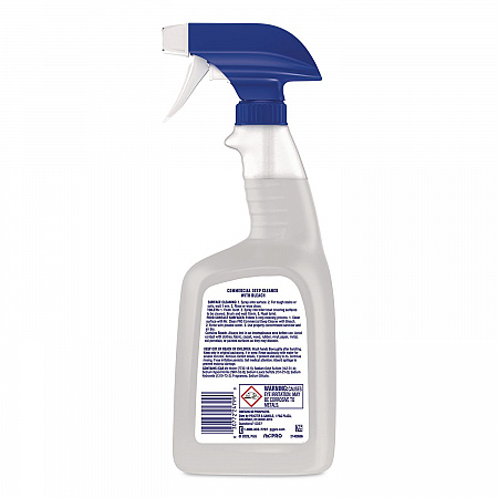 Commercial Deep Cleaner with Bleach, Unscented, 32 oz Spray Bottle, 6/Carton (25677)