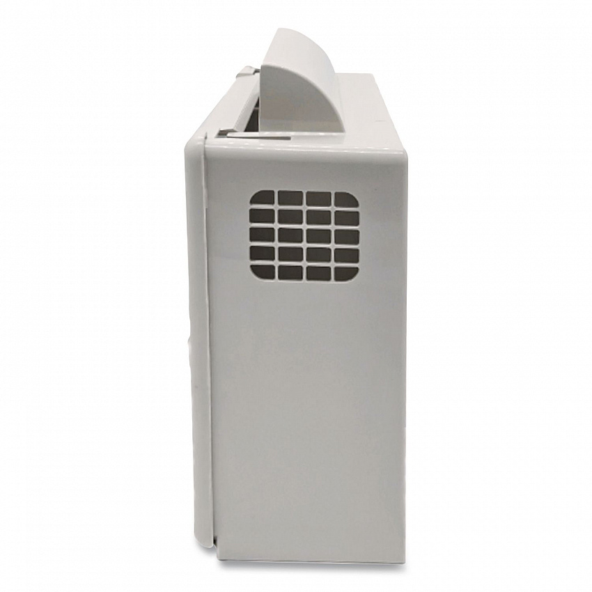 In-Room Locking Wall Mount Sharps Container Cabinet System, 5 qt, ABS Plastic, Beige (SWMU000609)