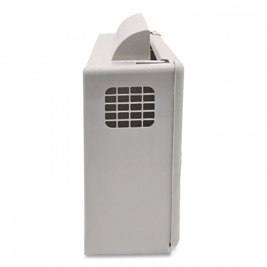 In-Room Locking Wall Mount Sharps Container Cabinet System, 5 qt, ABS Plastic, Beige (SWMU000609)