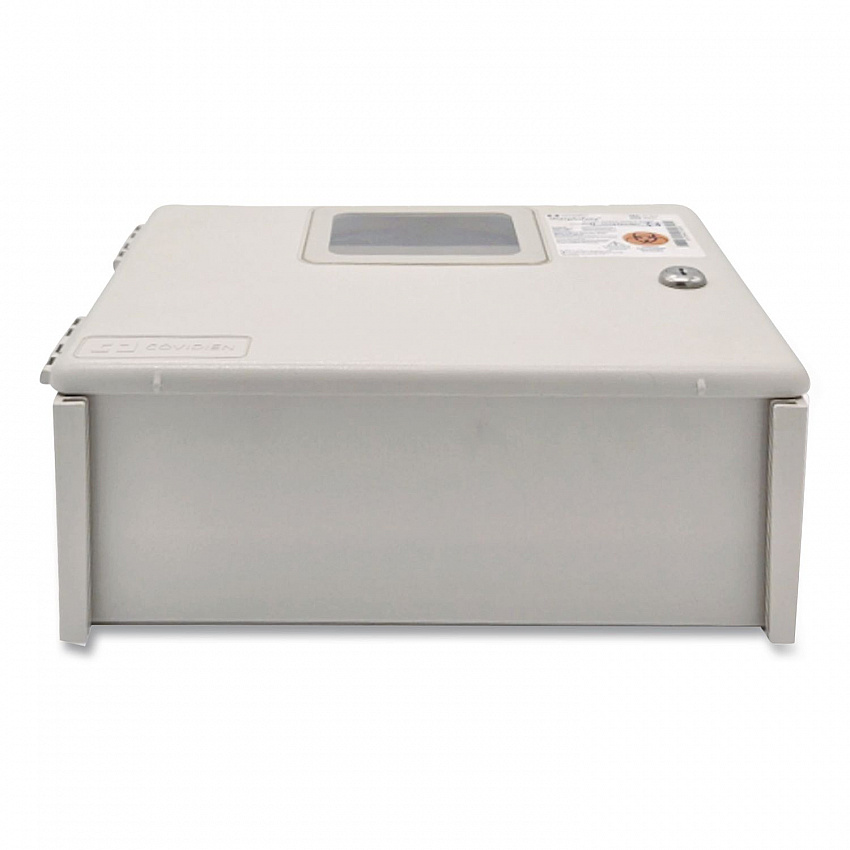 In-Room Locking Wall Mount Sharps Container Cabinet System, 5 qt, ABS Plastic, Beige (SWMU000609)