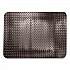 Industrial Deck Plate Anti-Fatigue Mat, Rectangular, Black Raised Diamond Surface, 36