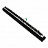 Sanitary Brush with Squeegee, Black Polypropylene Bristles, 22