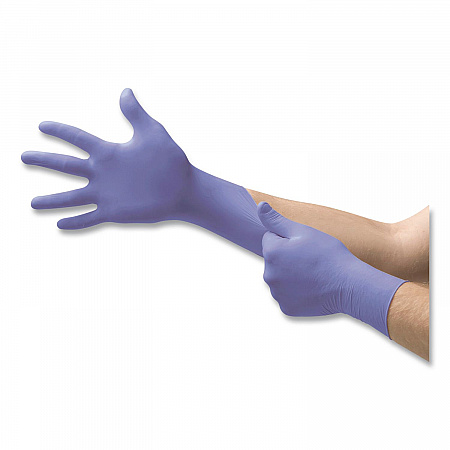 MICROFLEX Supreno SE SU-690 Exam Gloves, Powder-Free, AQL 0.65, ESD Safe, Large, 7.1 mil, 9.6