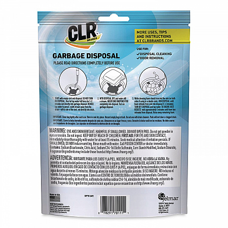 Garbage Disposal Pods, 5 Pods/Pack, 6 Packs/Carton (GDC6PRO)