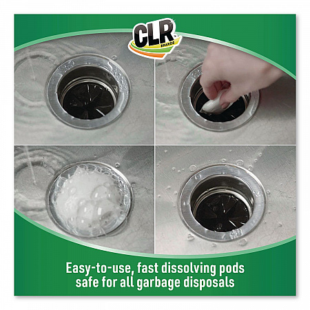 Garbage Disposal Pods, 5 Pods/Pack, 6 Packs/Carton (GDC6PRO)