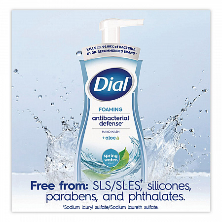 Antibacterial Foaming Hand Wash, Spring Water Scent, 7.5 oz (05401)