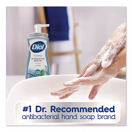 Antibacterial Foaming Hand Wash, Spring Water Scent, 7.5 oz (05401)